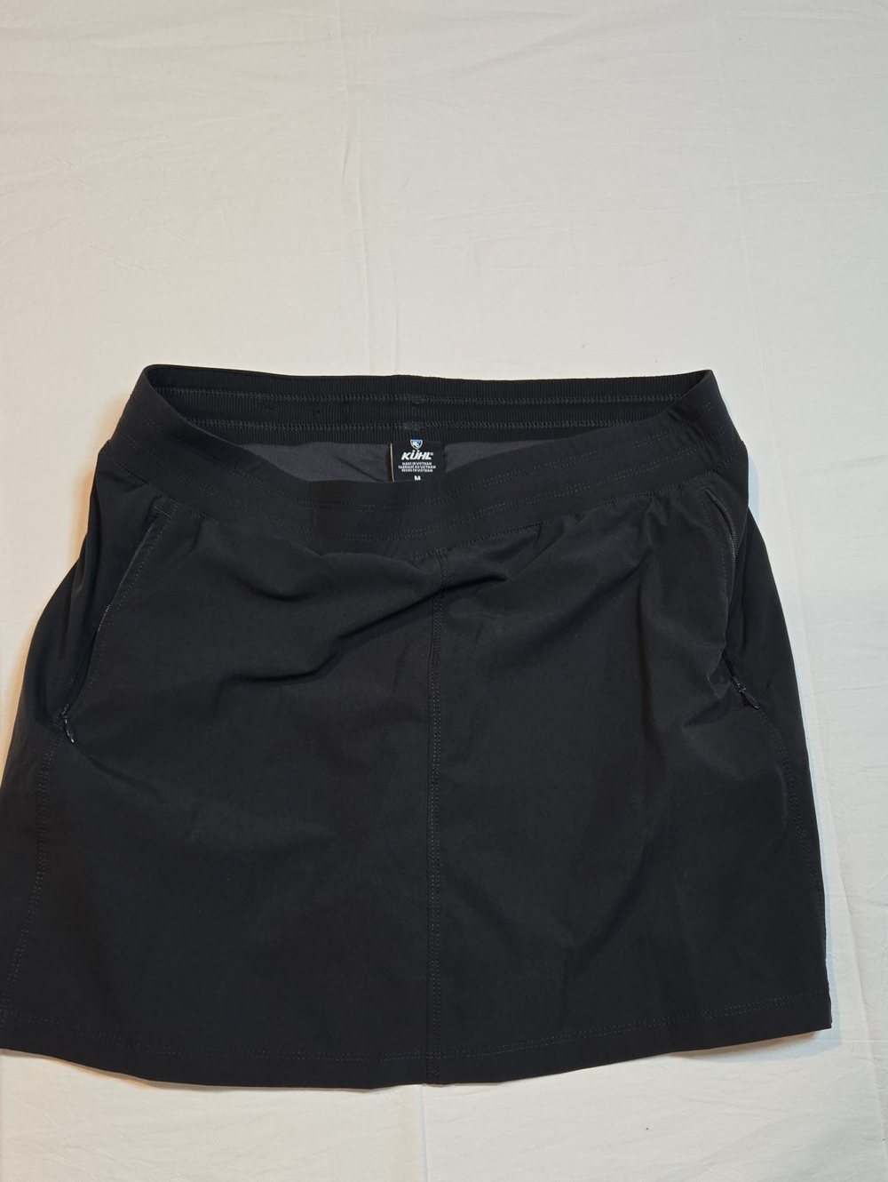 Kuhl Black Women's Skort with Zip Pockets